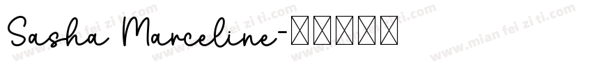 Sasha Marceline字体转换
